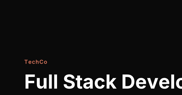 Tech Stack Role