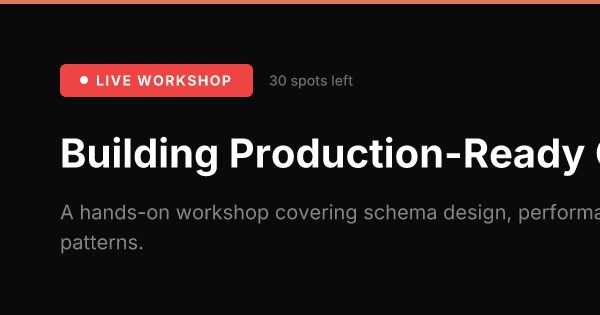 Workshop Banner